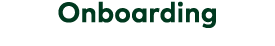 Onboarding