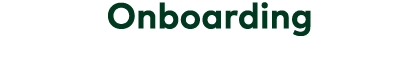 Onboarding