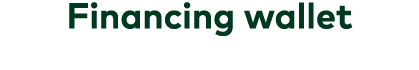 Financing wallet