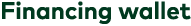 Financing wallet